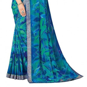 Women's Chiffon Printed Saree