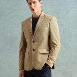 Slim fit Textured Blazer