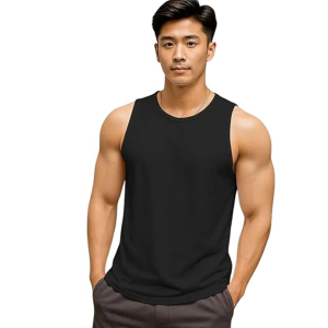 Men Sleeveless Tank Top Athletic Gym Vest